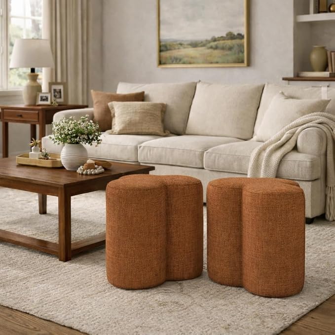 Rust Orange Chenille