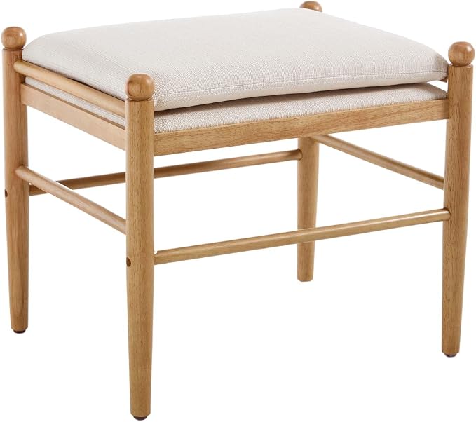 Brown Frame, Beige Linen