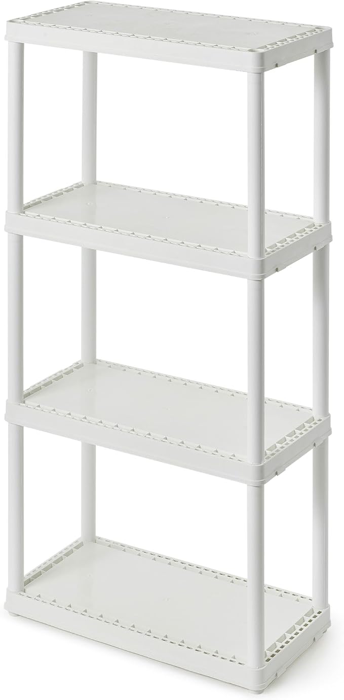 4 Shelf - White