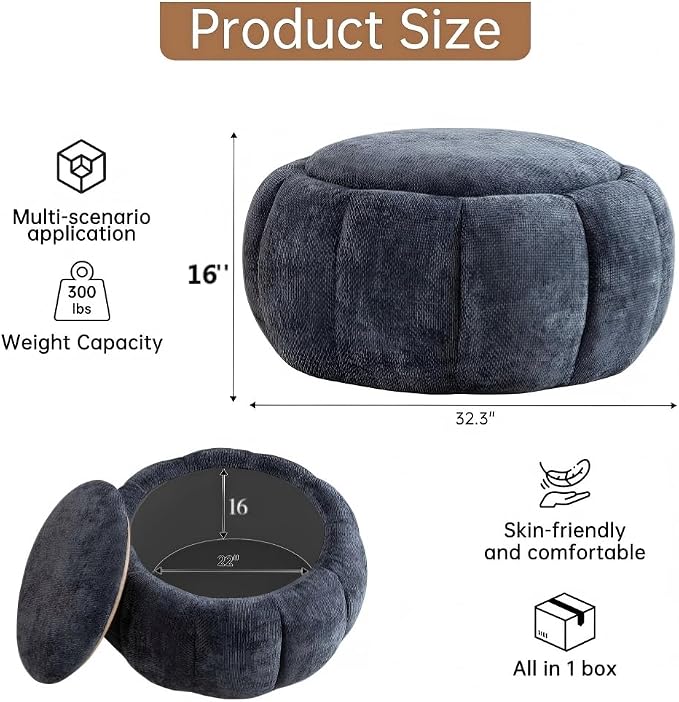 Chenille Blue (Storage)