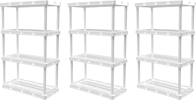 4 Shelf - White