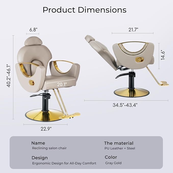 Elegant Gray&gold