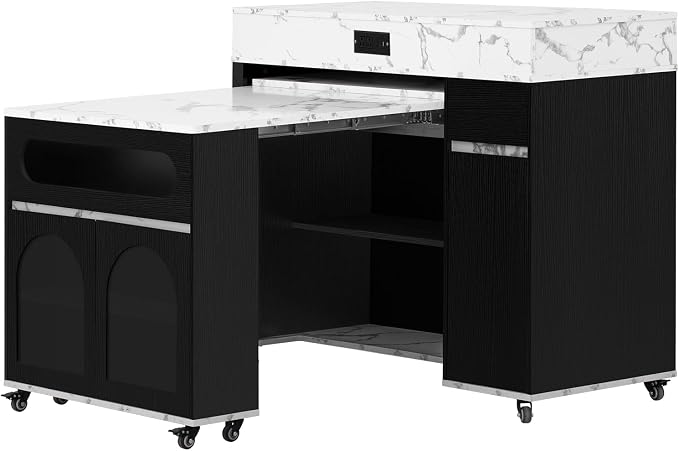 Black + Marble White