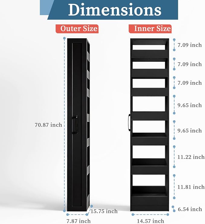 Black 8'' Plus