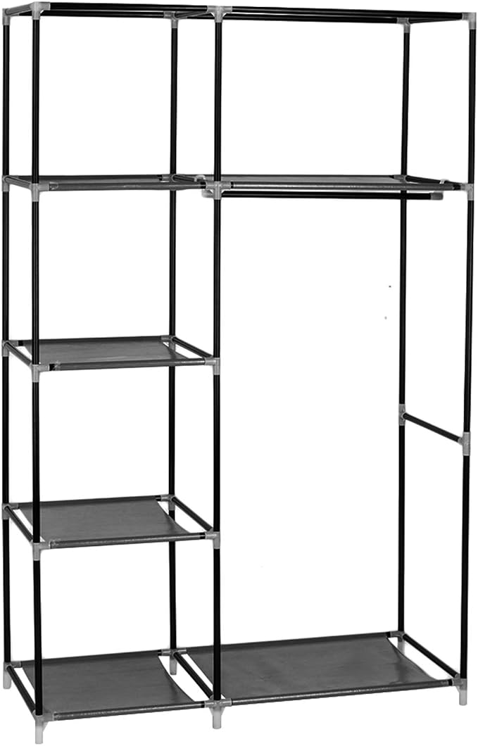 104.5x45.5x158cm, Black-a