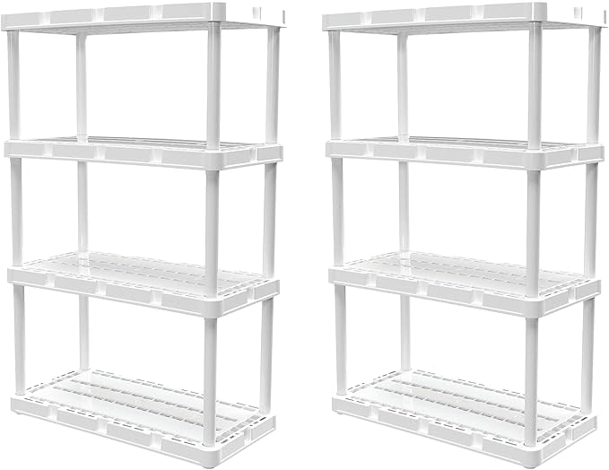 4 Shelf - White