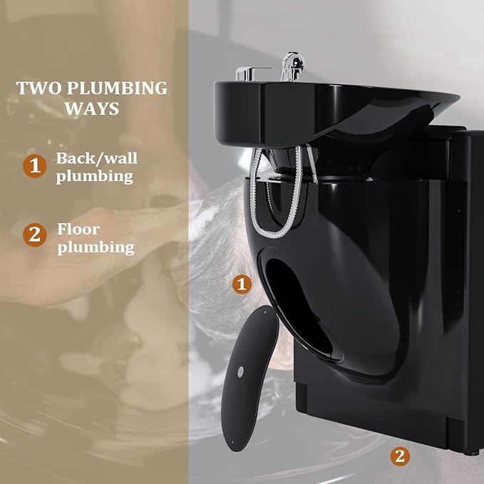 Black With Black Sink