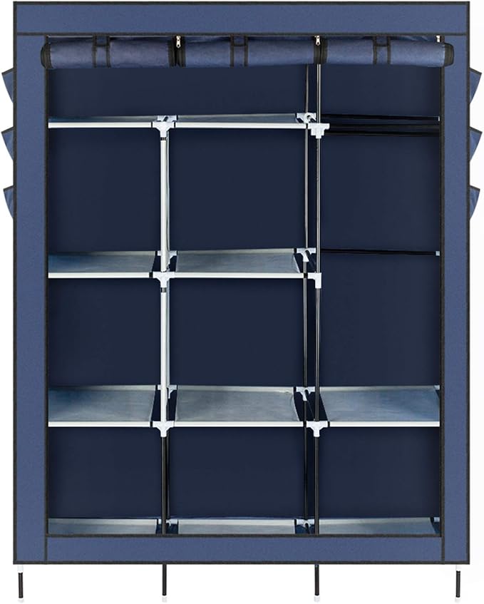 127x45x175cm, Dark Blue-l