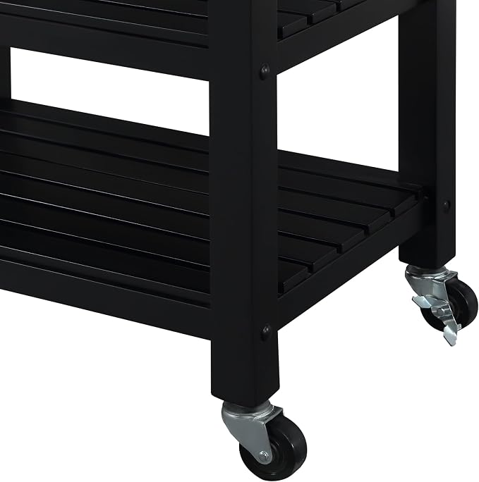 Black/Butcher Block