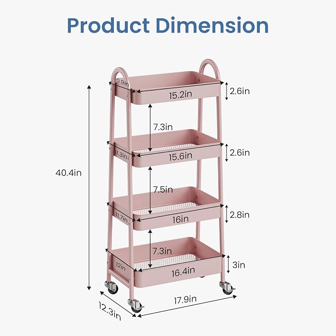 4-tier Cute Pink