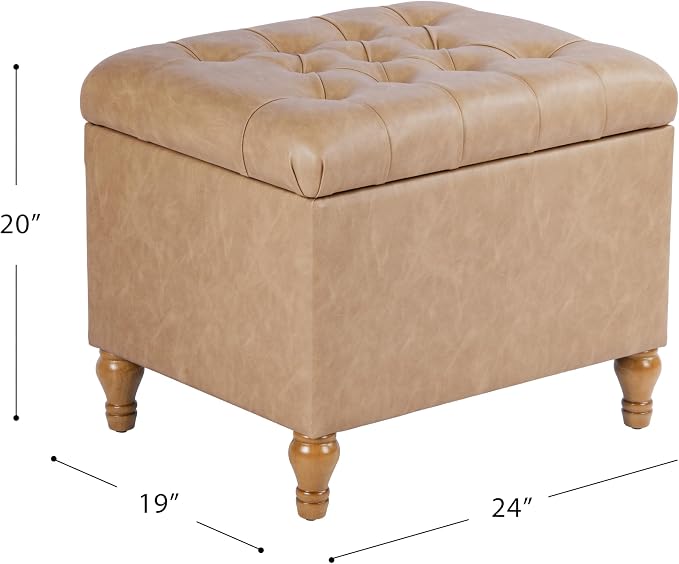 Sand Faux Leather