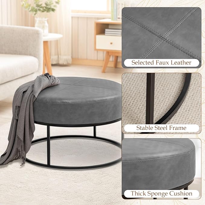 Vintage Gray-round