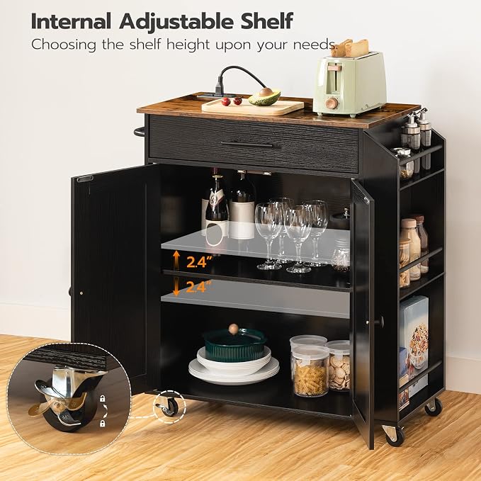 Rustic Brown + Black