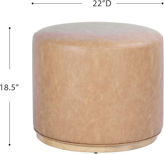 Sand Faux Leather