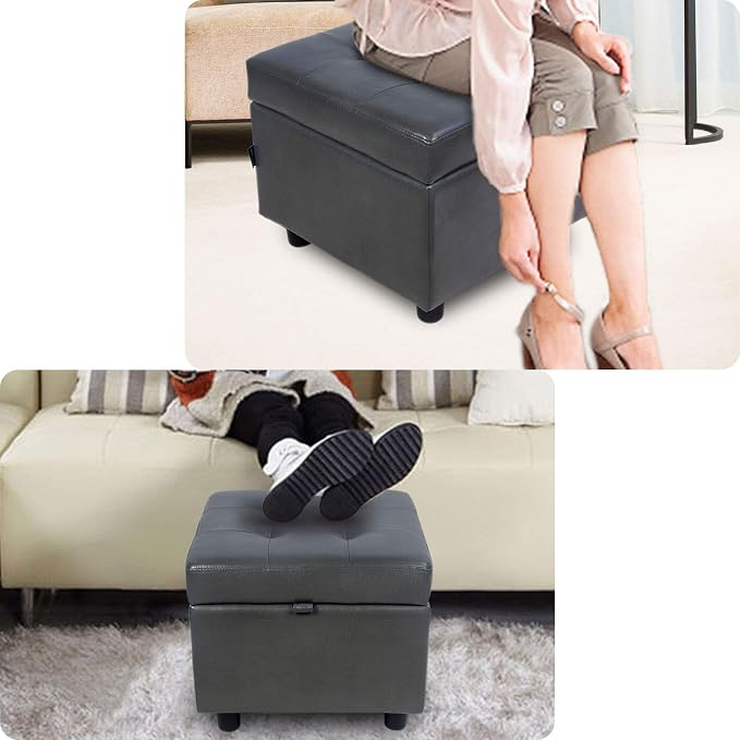 Grey With Storage