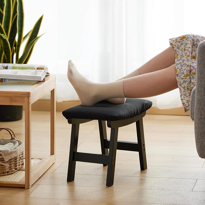 Black Legs - Black Stool Surface