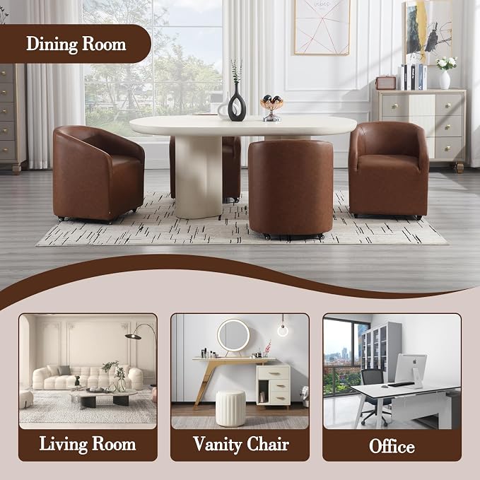 Brown Pu Leather