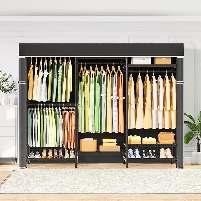 Black Rack with Black Cover
