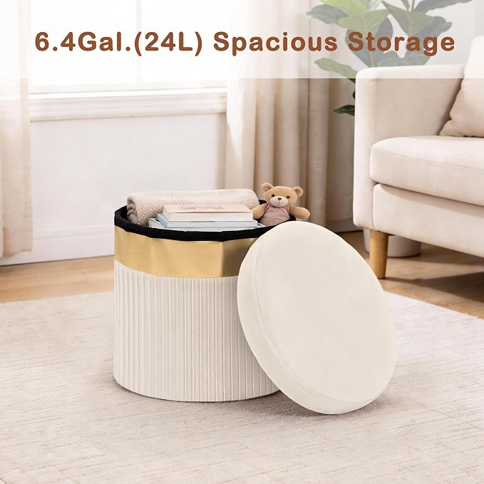 Beige Vertical Stripe