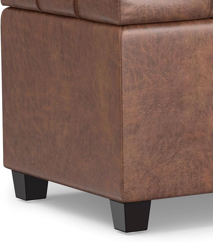 Distressed Saddle Brown