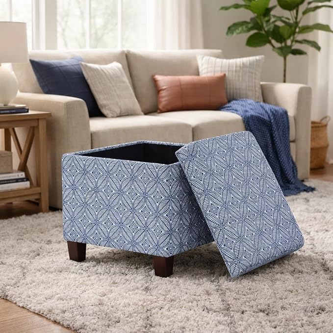 Blue Indigo Print