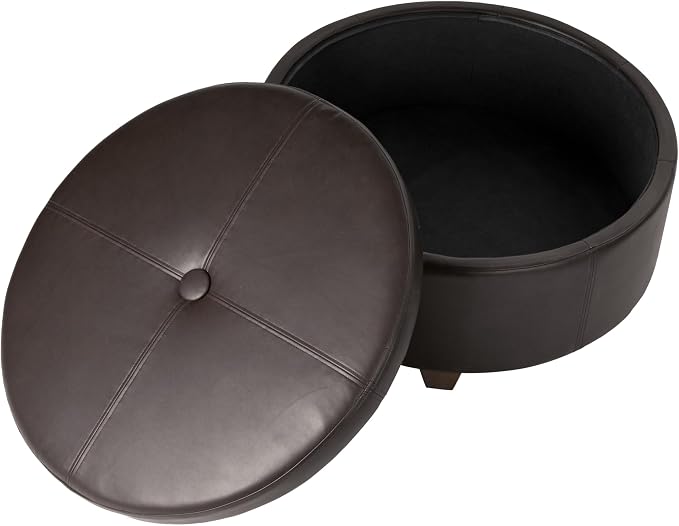 Vintage Brown Faux Leather