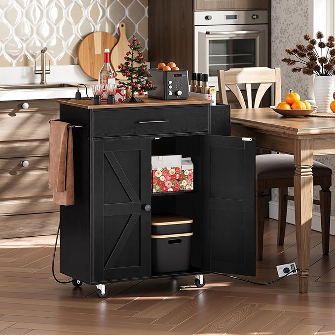 Rustic Brown + Black
