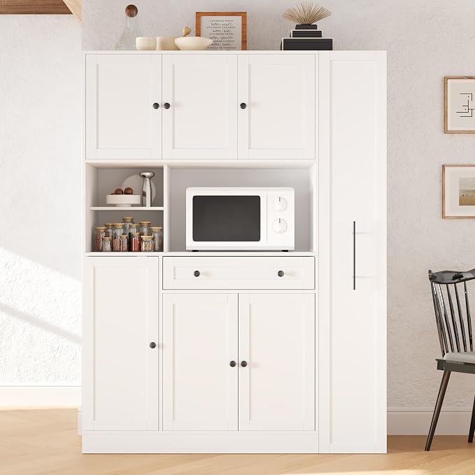 White + Mdf + Farmhouse