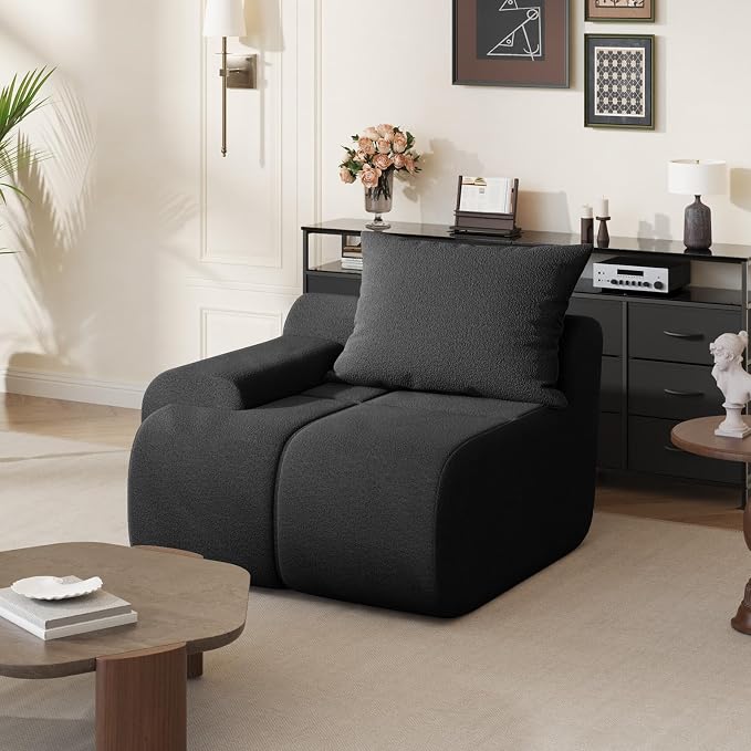 Teddy Boucle - Black