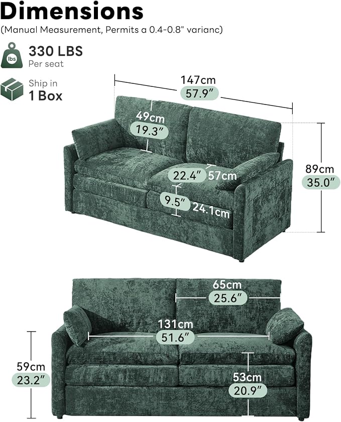 Chenille-green