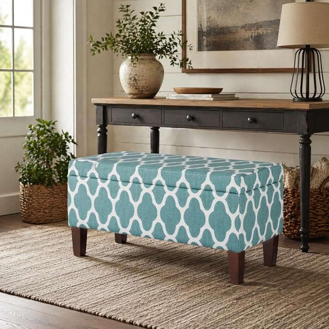 Teal Blue Geometric