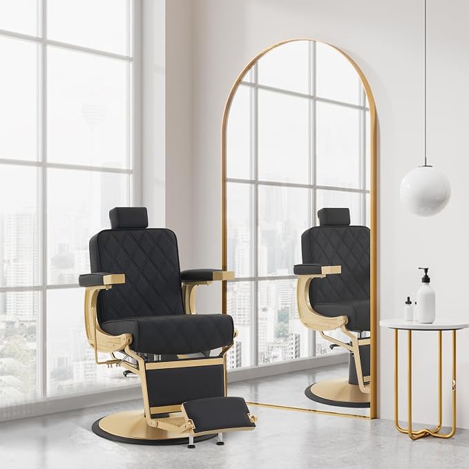 Black With Gold Frame