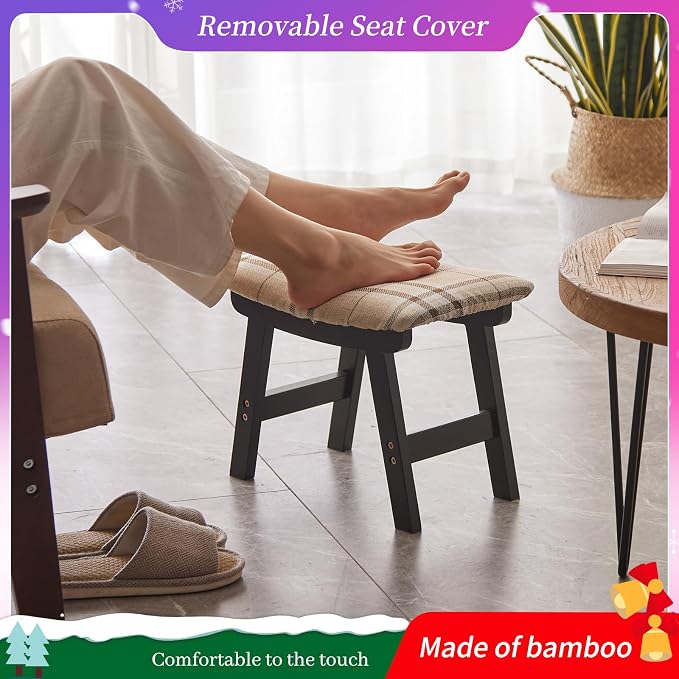 Black Stool Legs - Stripes Surface