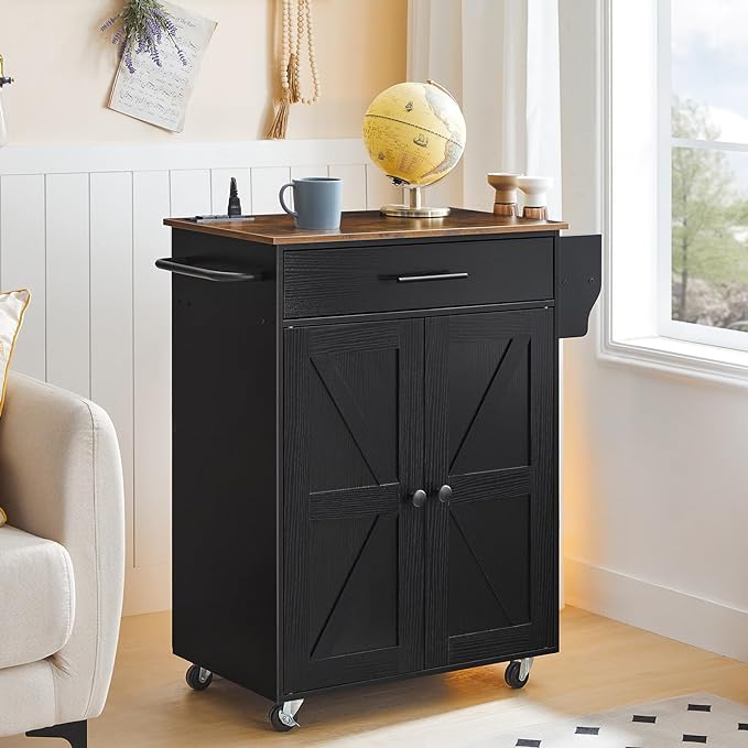 Rustic Brown + Black