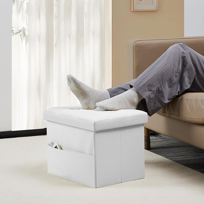 White-with Side Pockets