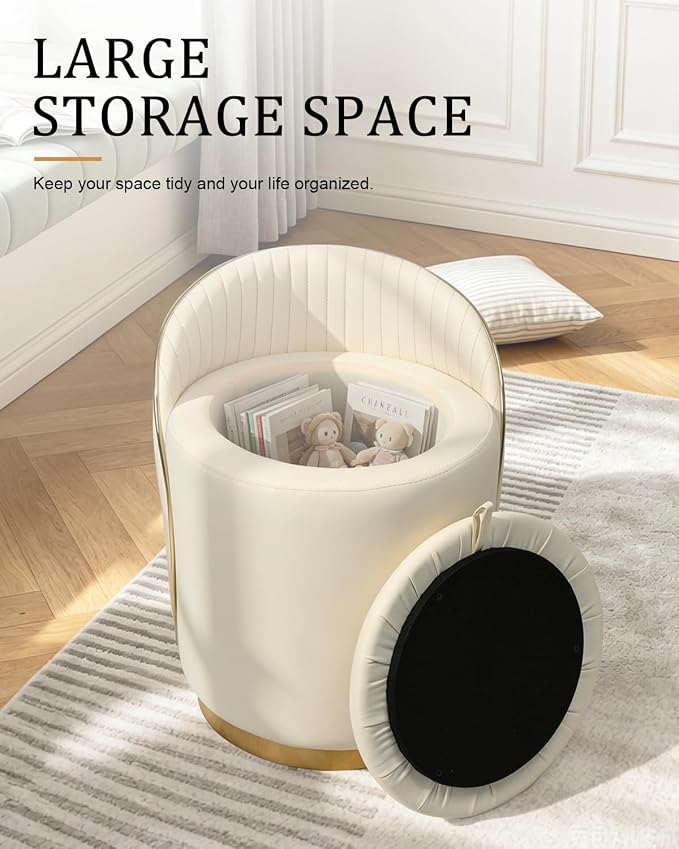 Beige With Storage