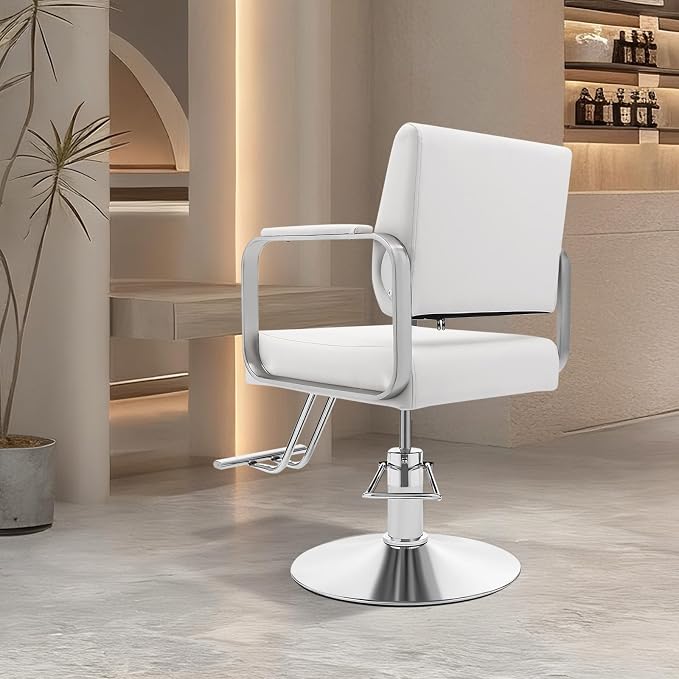 Beige-white and Silver