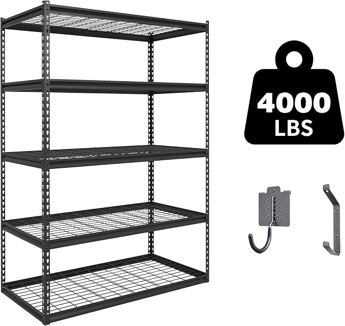 Black - Wire Shelves