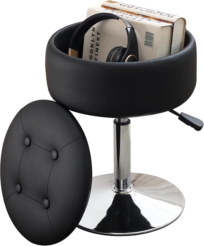 Black With Chrome Base
