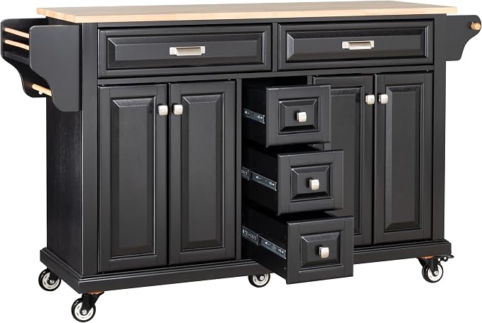 5 Drawers - Black