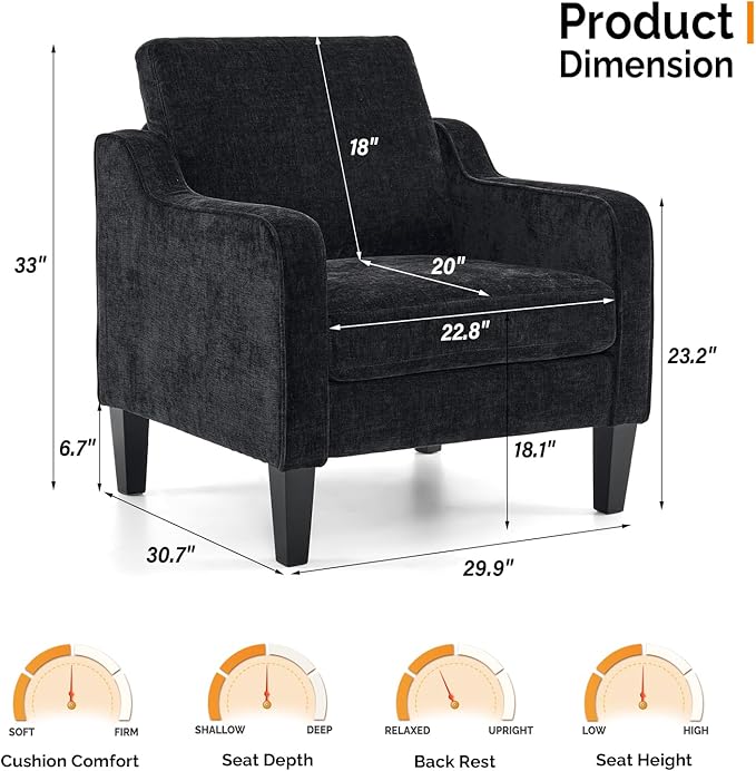Black Chenille
