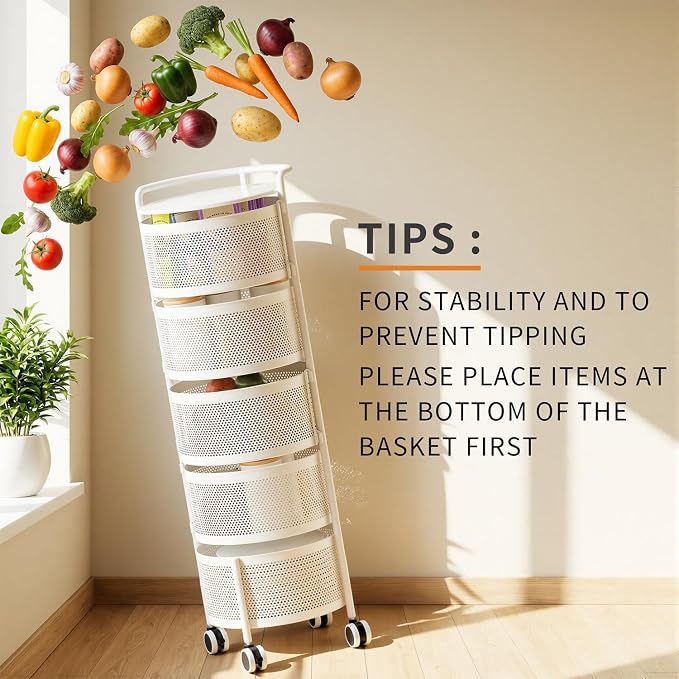 White/5-tier