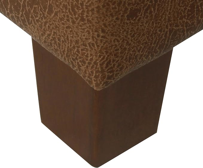 Distressed Brown Faux Leather