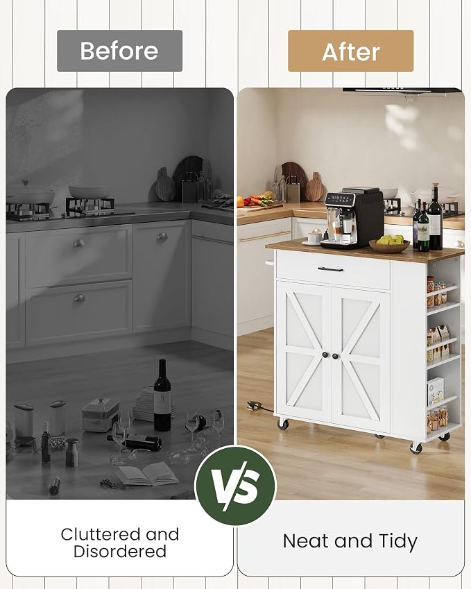 White and Walnut