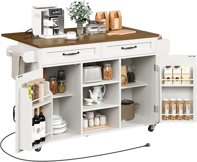 White + Walnut