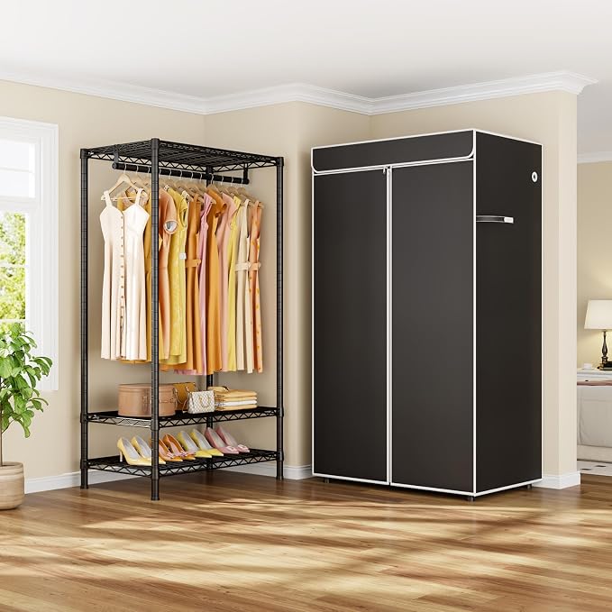 Black Rack with Black Cover