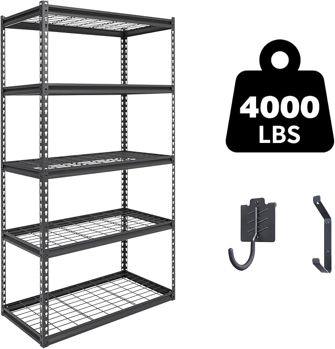 Black - Wire Shelves