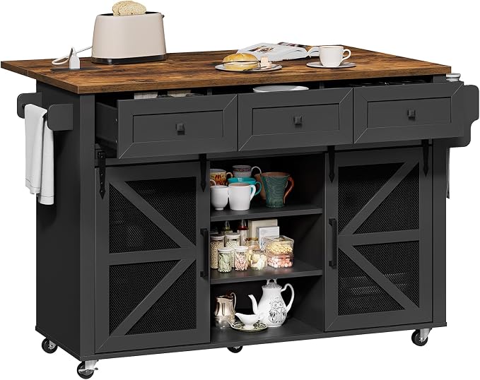 Black + Rustic Brown