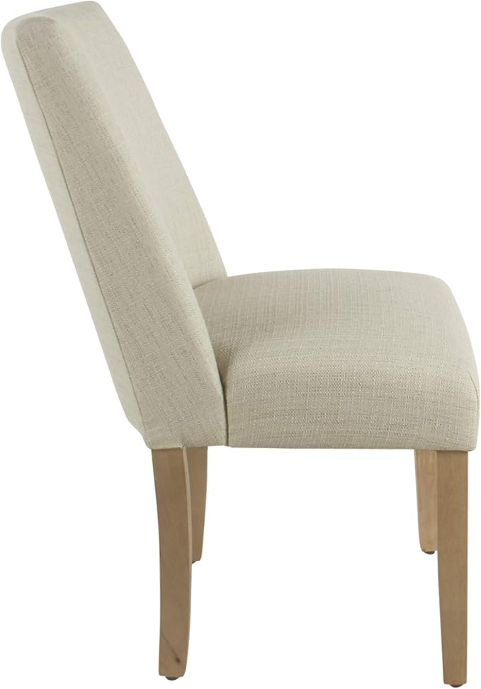 Stain Resistant Textured Linen Cream (Single Pack)