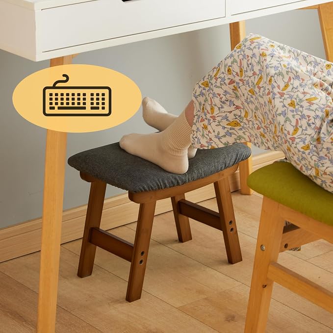 Brown Legs - Gray Stool Surface